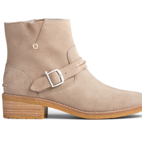 Sperry Women's Seaport Storm bootie 7, Suede Leather Boots, Brand new never used - Picture 3 of 3